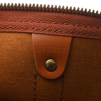 Louis Vuitton Epi Keepall 55 Cipango 7 of 10