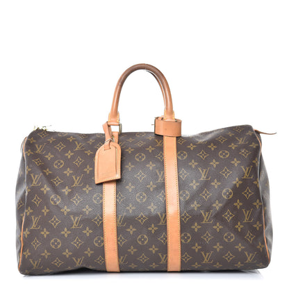 Louis Vuitton Monogram Keepall 45 1 of 14