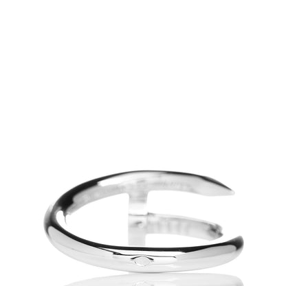 Cartier 18K White Gold Juste Un Clou Ring 51 5.75 4 of 6