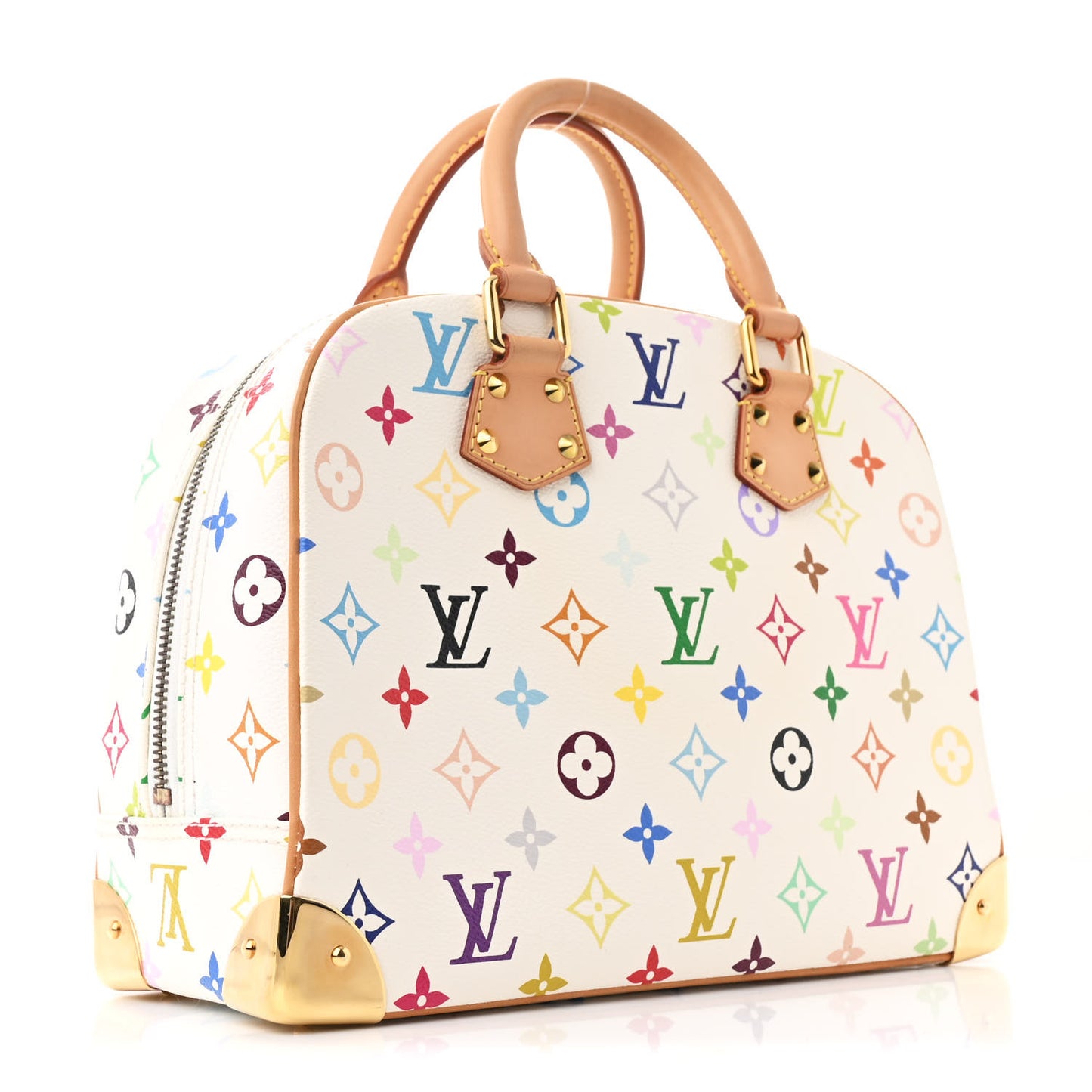 Monogram Multicolor Trouville White