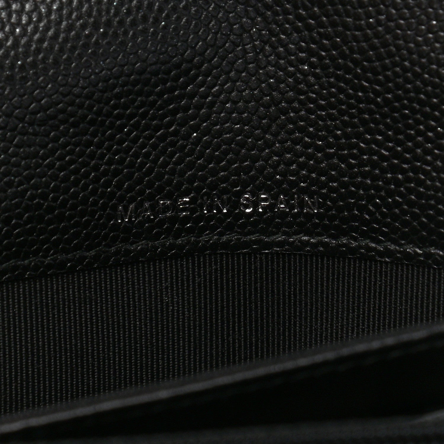 Chanel Iridescent Caviar Quilted Large Gusset Flap Wallet Black 7 of 9