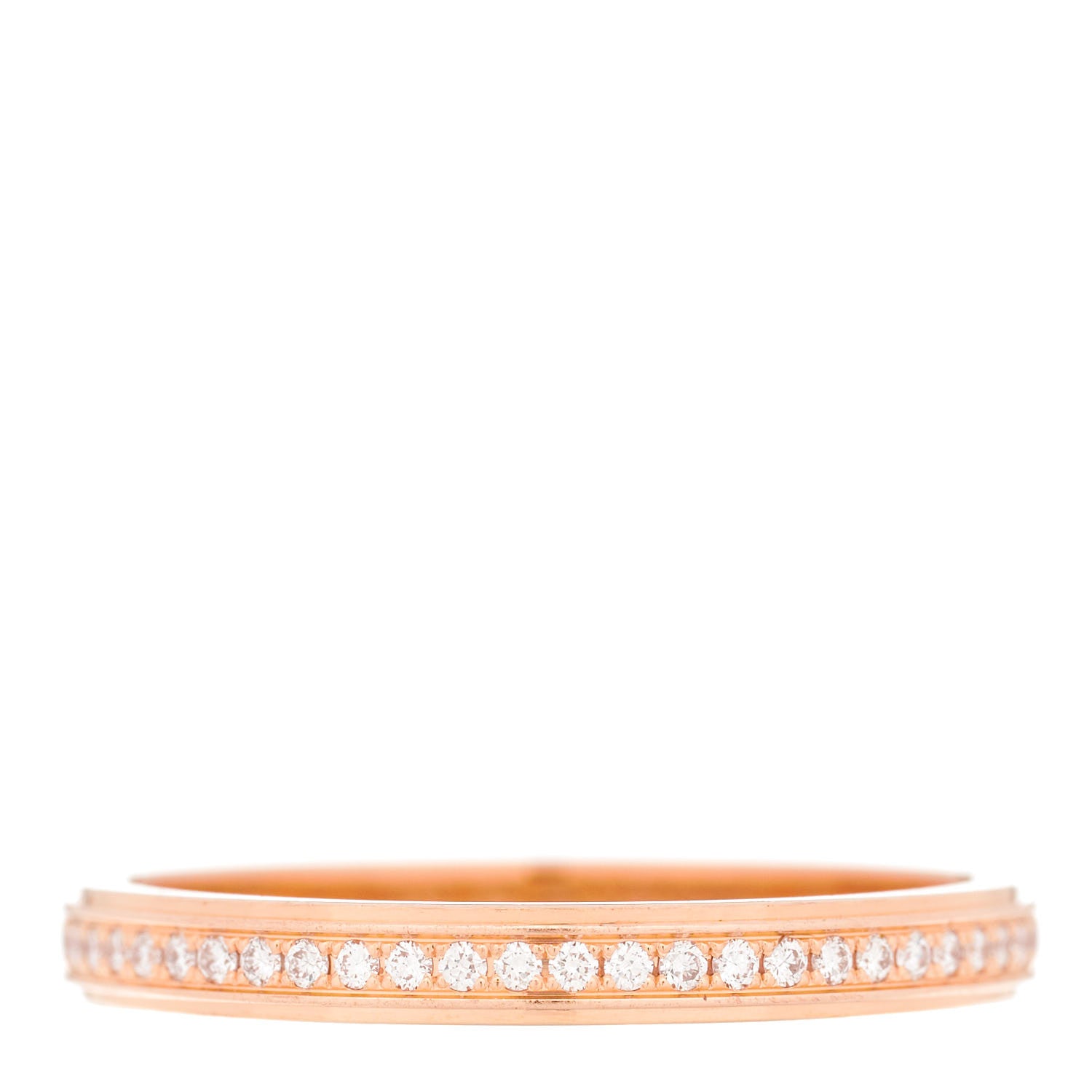 Cartier 18K Pink Gold Diamond 2.3mm D'Amour Wedding Band Ring 52 6 2 of 13