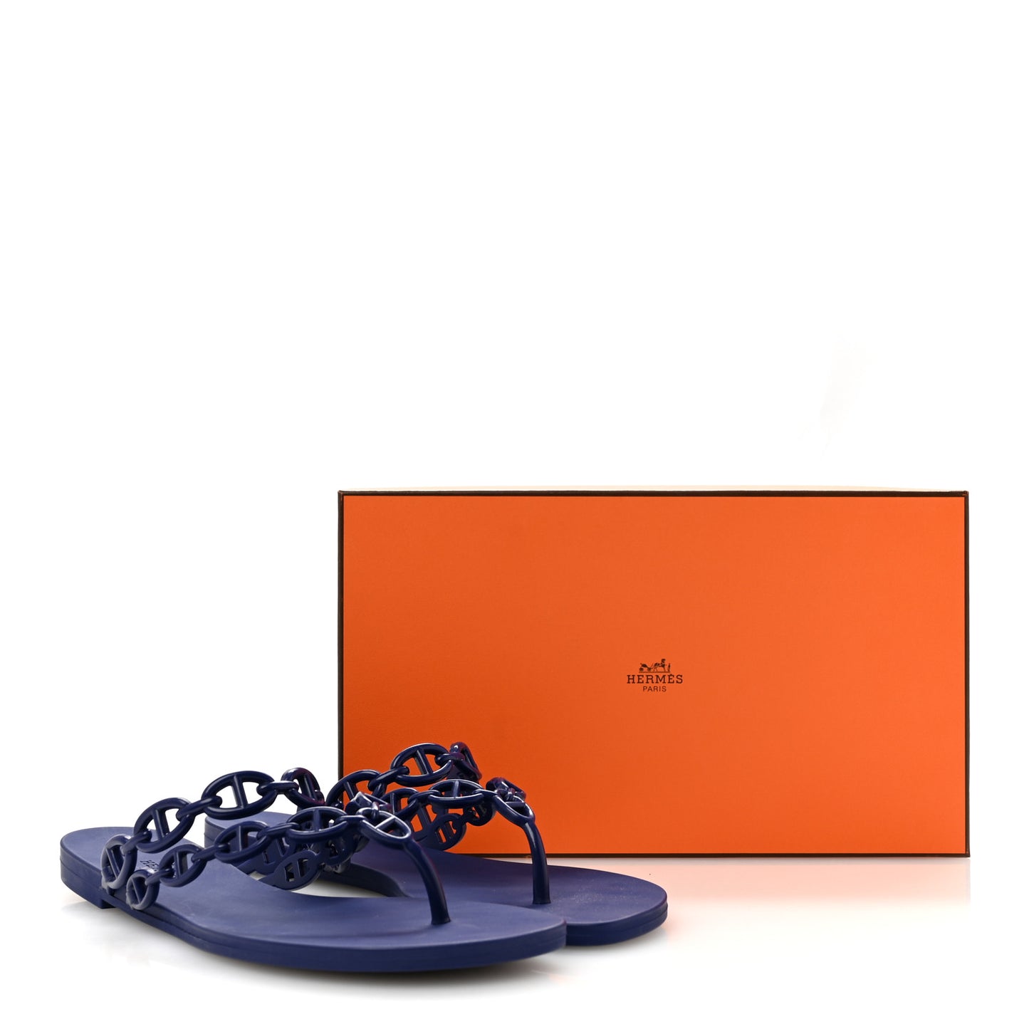 Rubber Chaine d'Ancre Island Sandals 38 Violet Iris