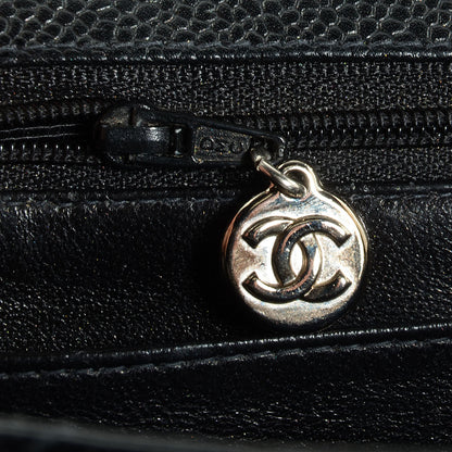 Chanel Caviar Jumbo Single Flap Black 10 of 11