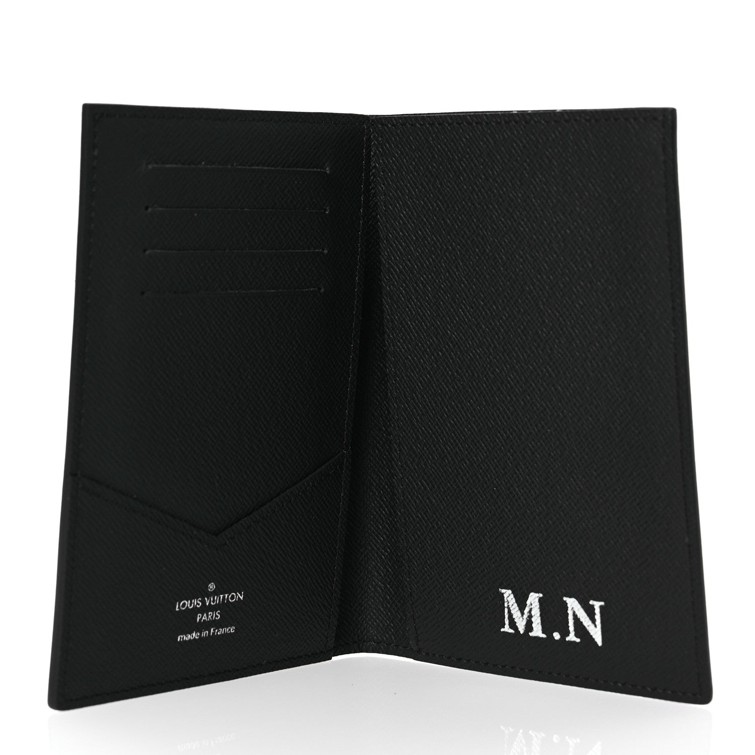 Louis Vuitton Monogram Eclipse Passport Cover 5 of 10