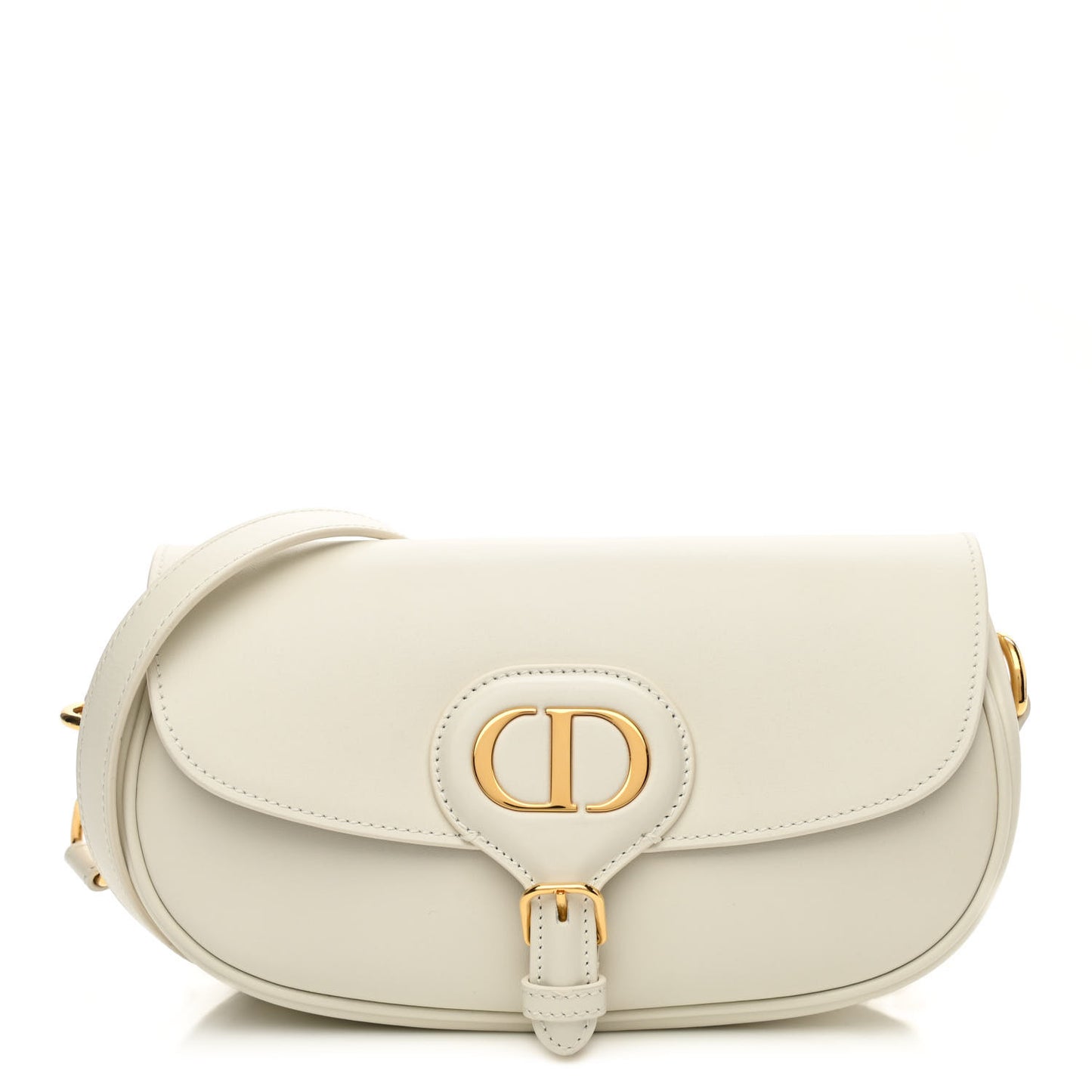 Box Calfskin East West Bobby Bag Latte