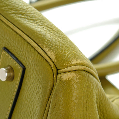 Hermes Taurillon Clemence JPG Birkin 42 Chartreuse 25 of 35