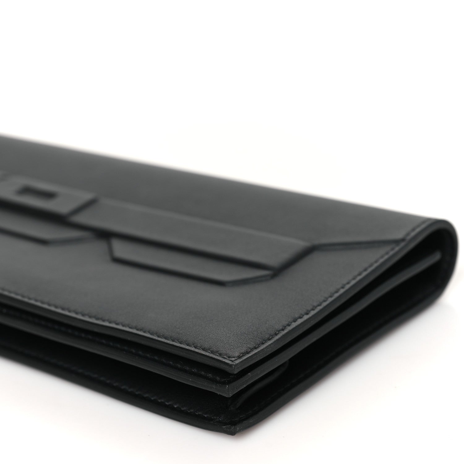 Hermes Swift Shadow Clutch 29 Black 10 of 11