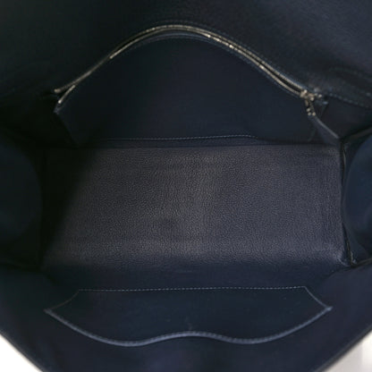Hermes Togo Kelly Messenger GM Bleu Nuit 5 of 10