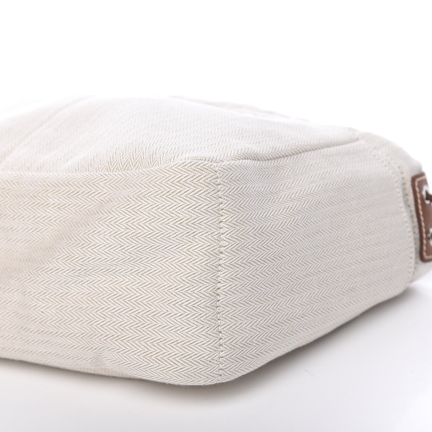 Canvas Barenia Fourbi 25 MM Pouch Naturel Fauve