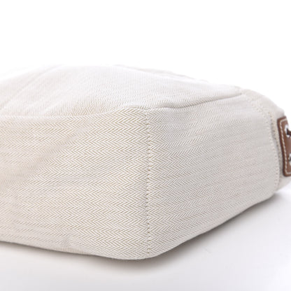 Hermes Canvas Barenia Fourbi 25 MM Pouch Naturel Fauve 9 of 10