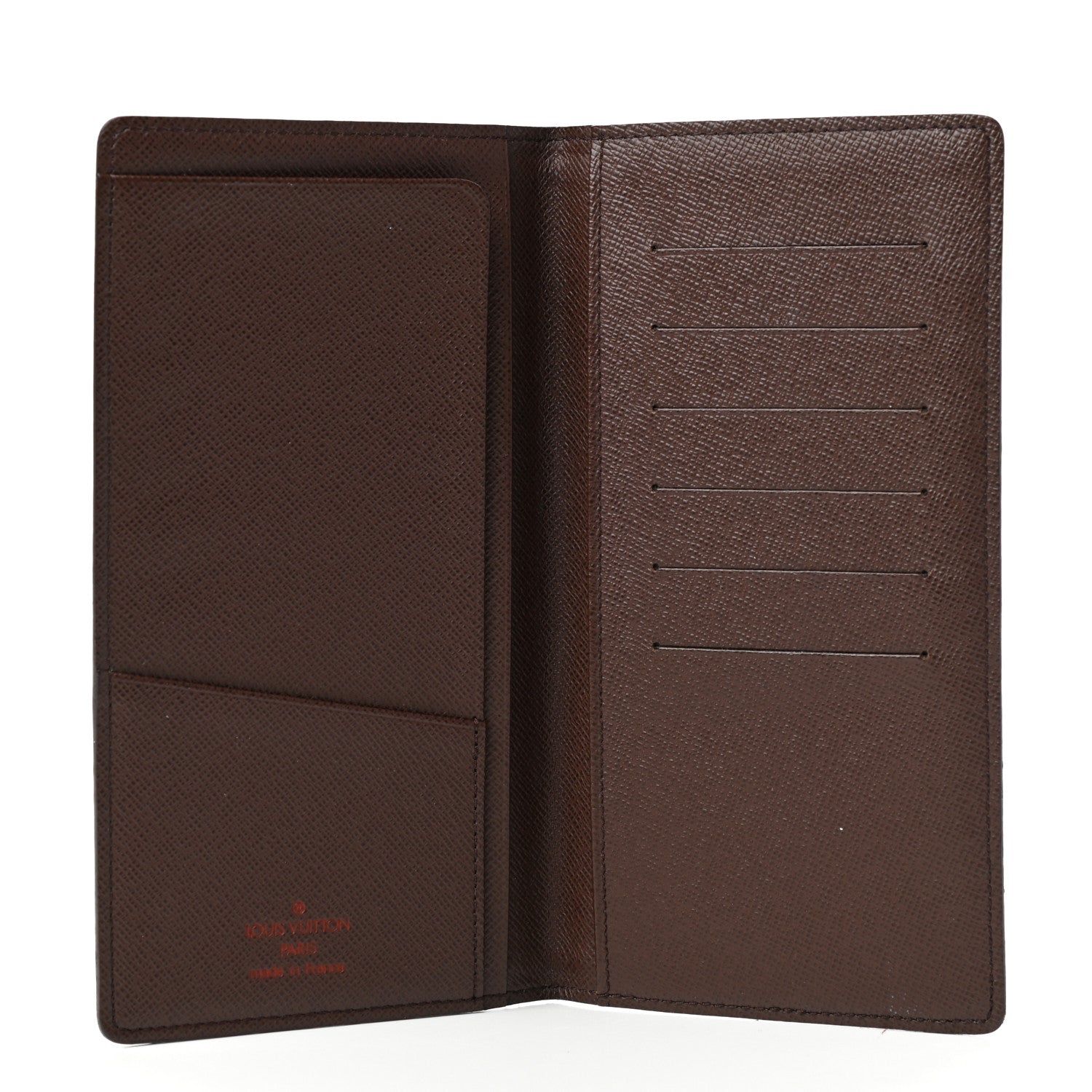 Louis Vuitton Damier Ebene Porte Valeurs Organizer Wallet 5 of 6