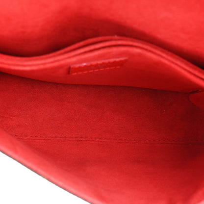 Louis Vuitton Monogram Epi Saint Michel Coquelicot 5 of 13