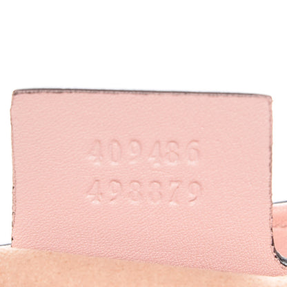 Gucci GG Supreme Monogram Calfskin Medium Padlock Shoulder Bag Beige Perfect Pink 7 of 8