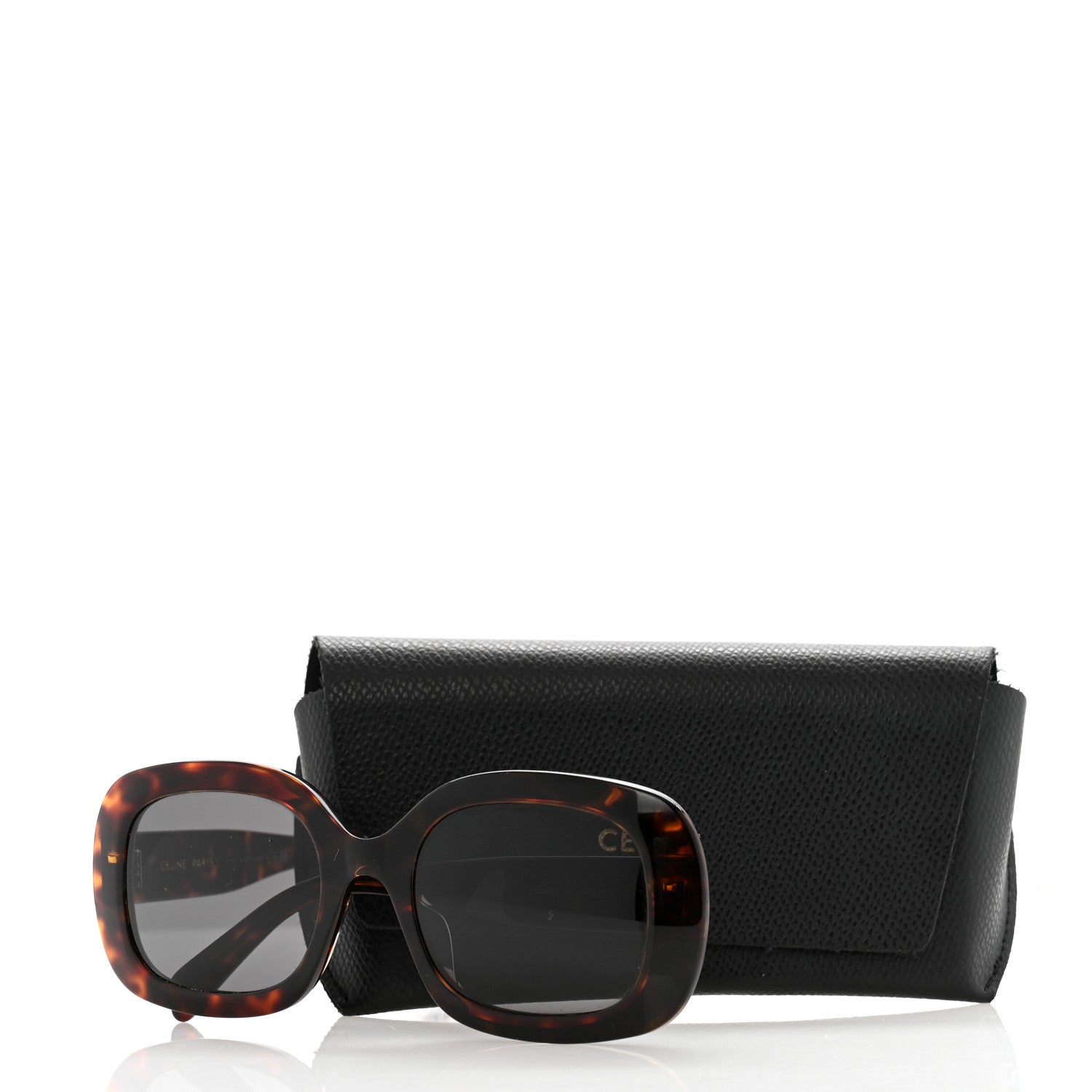Celine Acetate Triomphe 01 Sunglasses CL40262U Tortoise 7 of 7