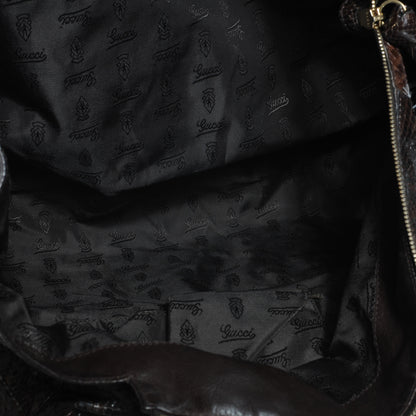 Gucci Python Large Hysteria Brown 6 of 8