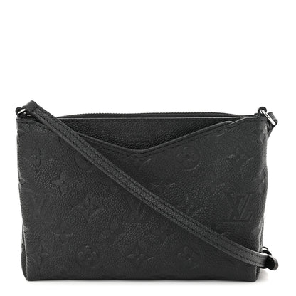 Louis Vuitton Empreinte Pallas Crossbody Black 1 of 9