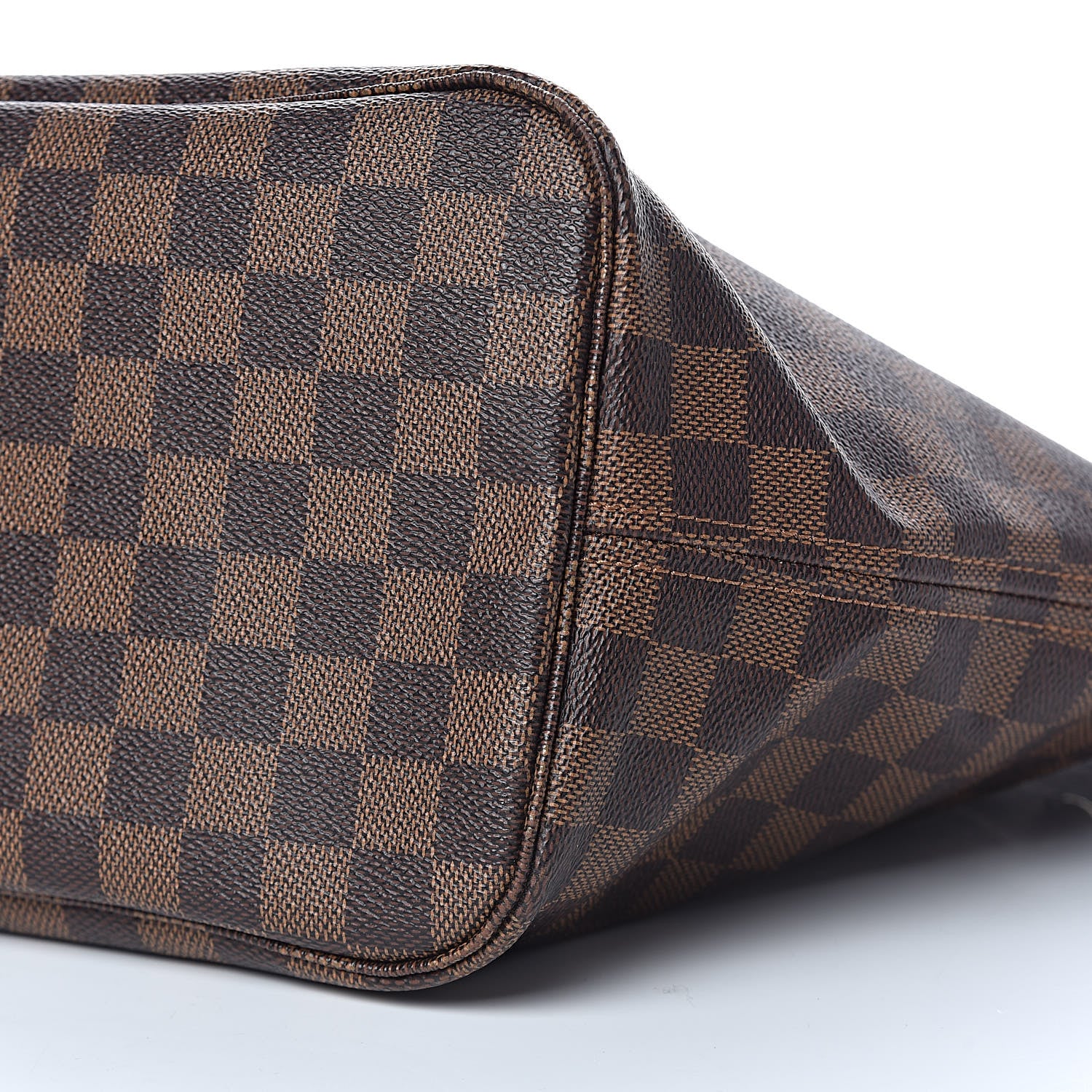 Louis Vuitton Damier Ebene Neo Neverfull MM Rose Ballerine 13 of 14
