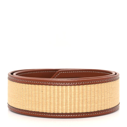 Celine Raffia Calfskin Strap Tan 2 of 4