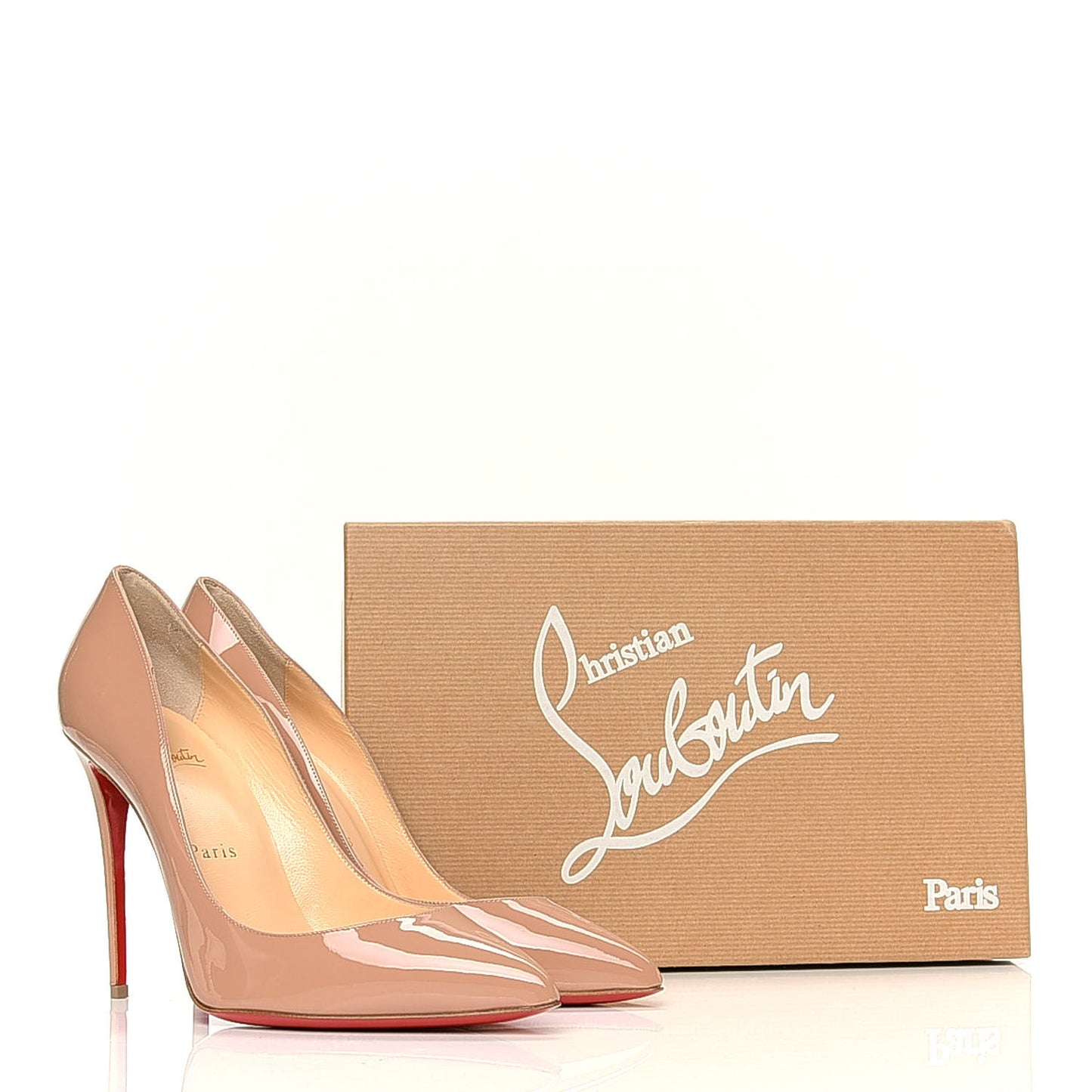Patent Pigalle Follies 100 Pumps 38 Nude