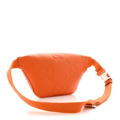 Gucci Piuma Calfskin Jumbo GG Embossed Small Belt Bag Good Orange 3 of 11