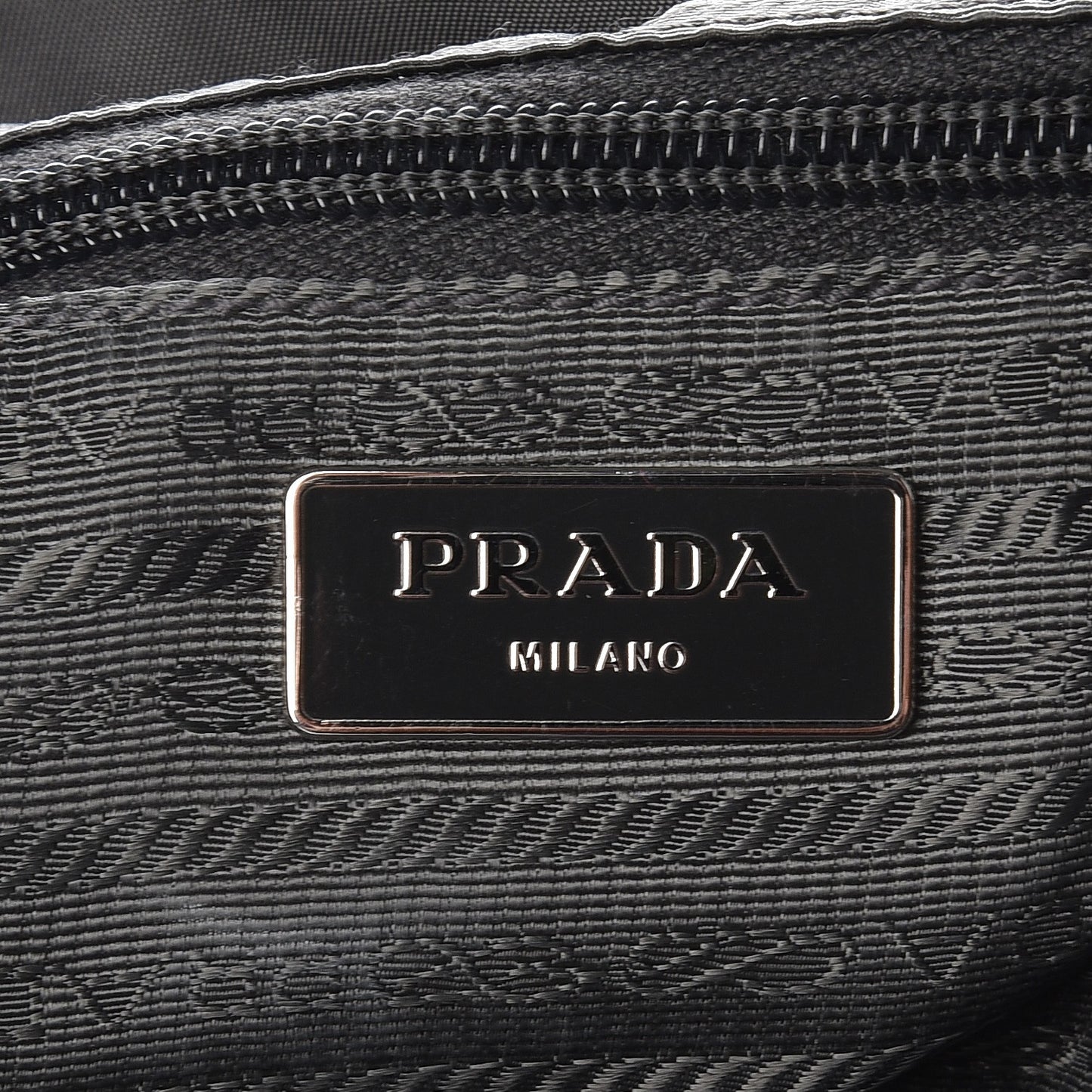 Tessuto Nylon Saffiano Vela Backpack Grey