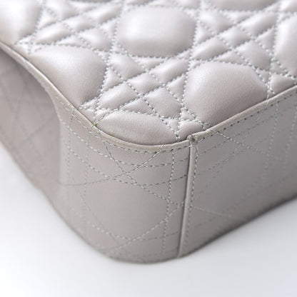 Christian Dior Lambskin Cannage Medium Miss Dior Flap Grey 12 of 18