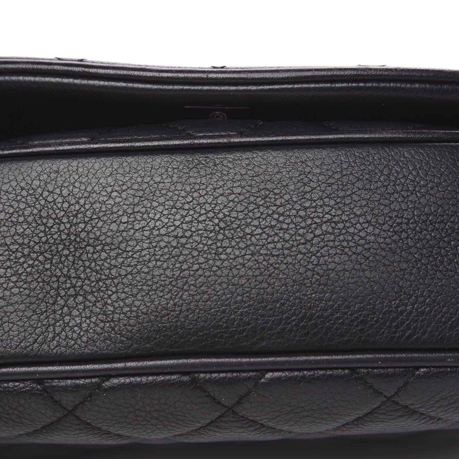 Chanel Calfskin Quilted Small Casual Pocket Messenger Flap Black 9 of 10