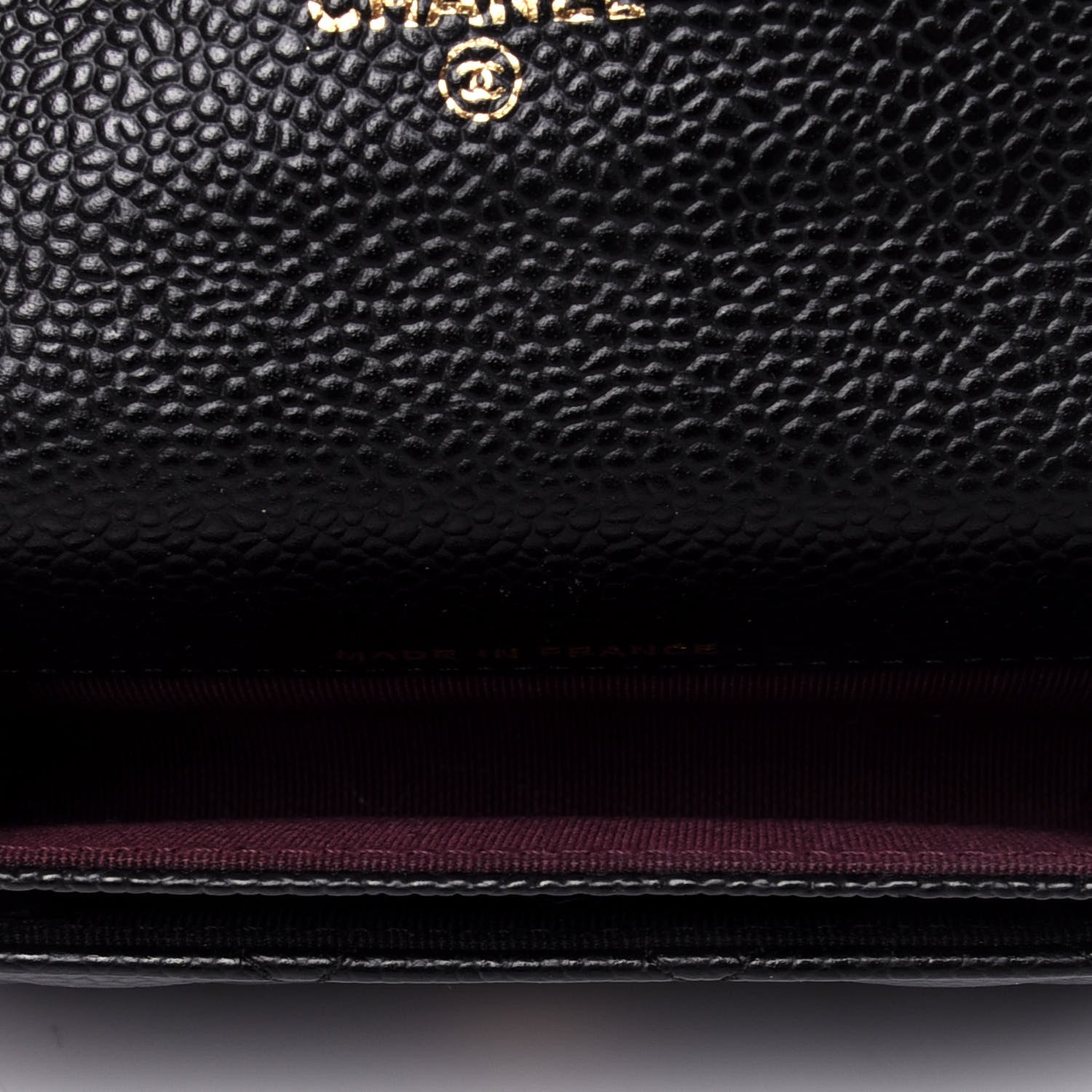 Chanel Caviar Quilted Flap Card Holder Black 4 of 4