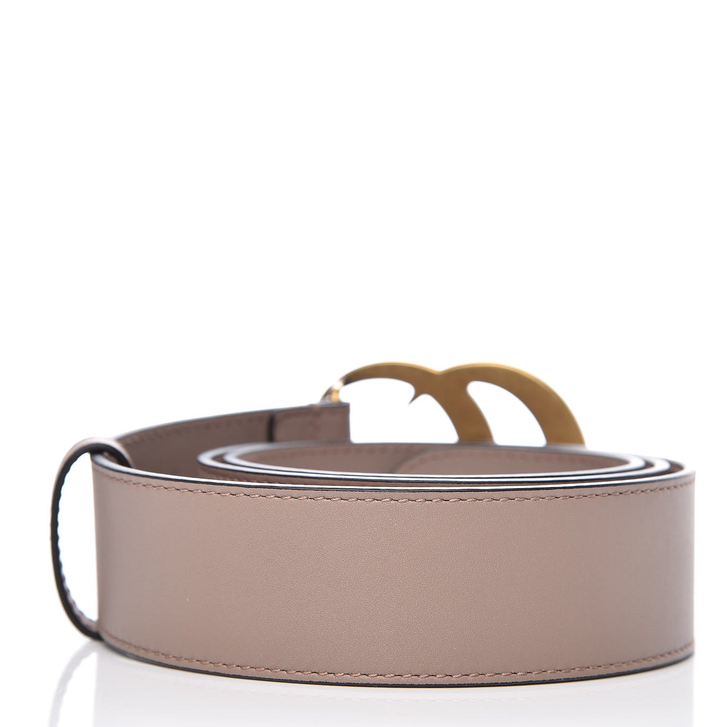 Calfskin Double G 40mm Belt 85 34 Porcelain Rose