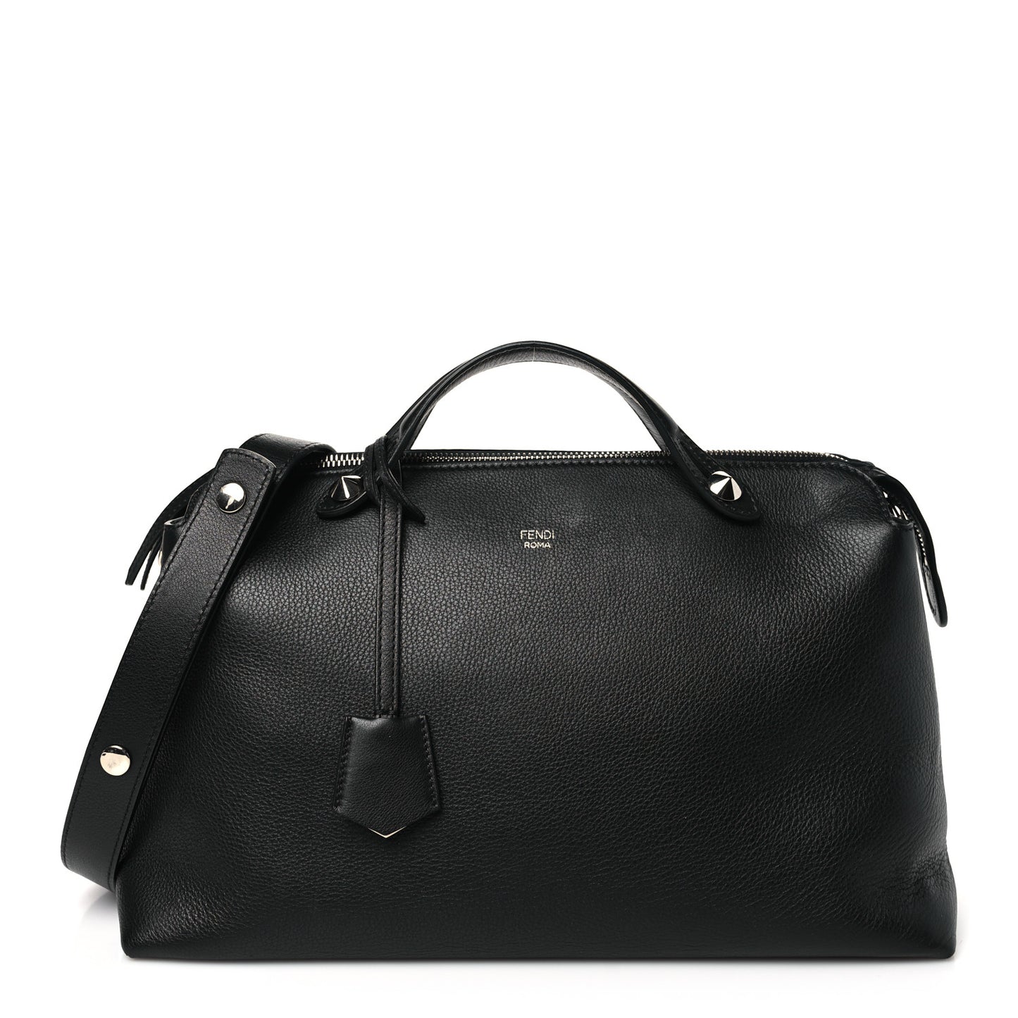 Vitello Dolce Large By The Way Boston Bag Black