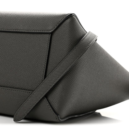 Celine Grained Calfskin Micro Belt Bag Grey 11 of 11