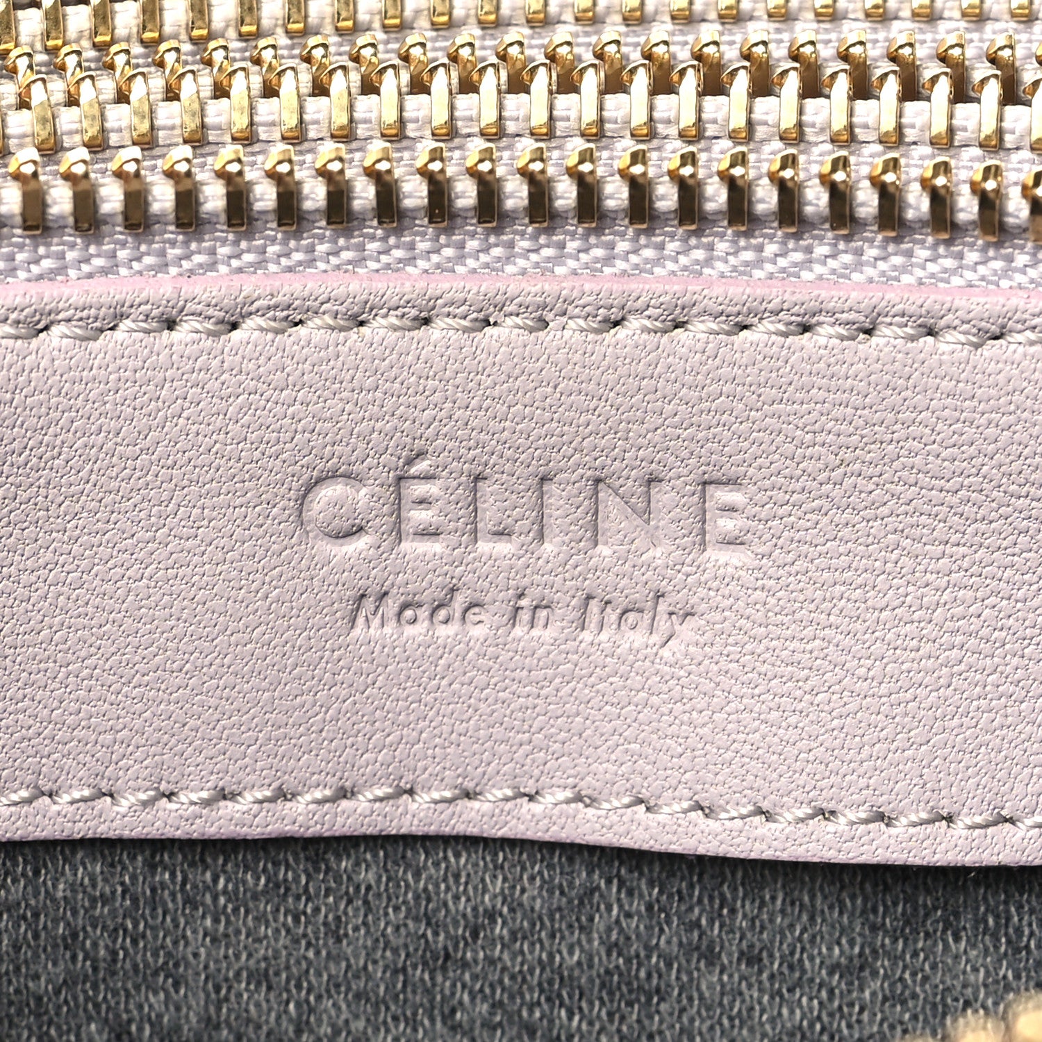 Celine Lambskin Small Trio Crossbody Bag Magnolia 7 of 10