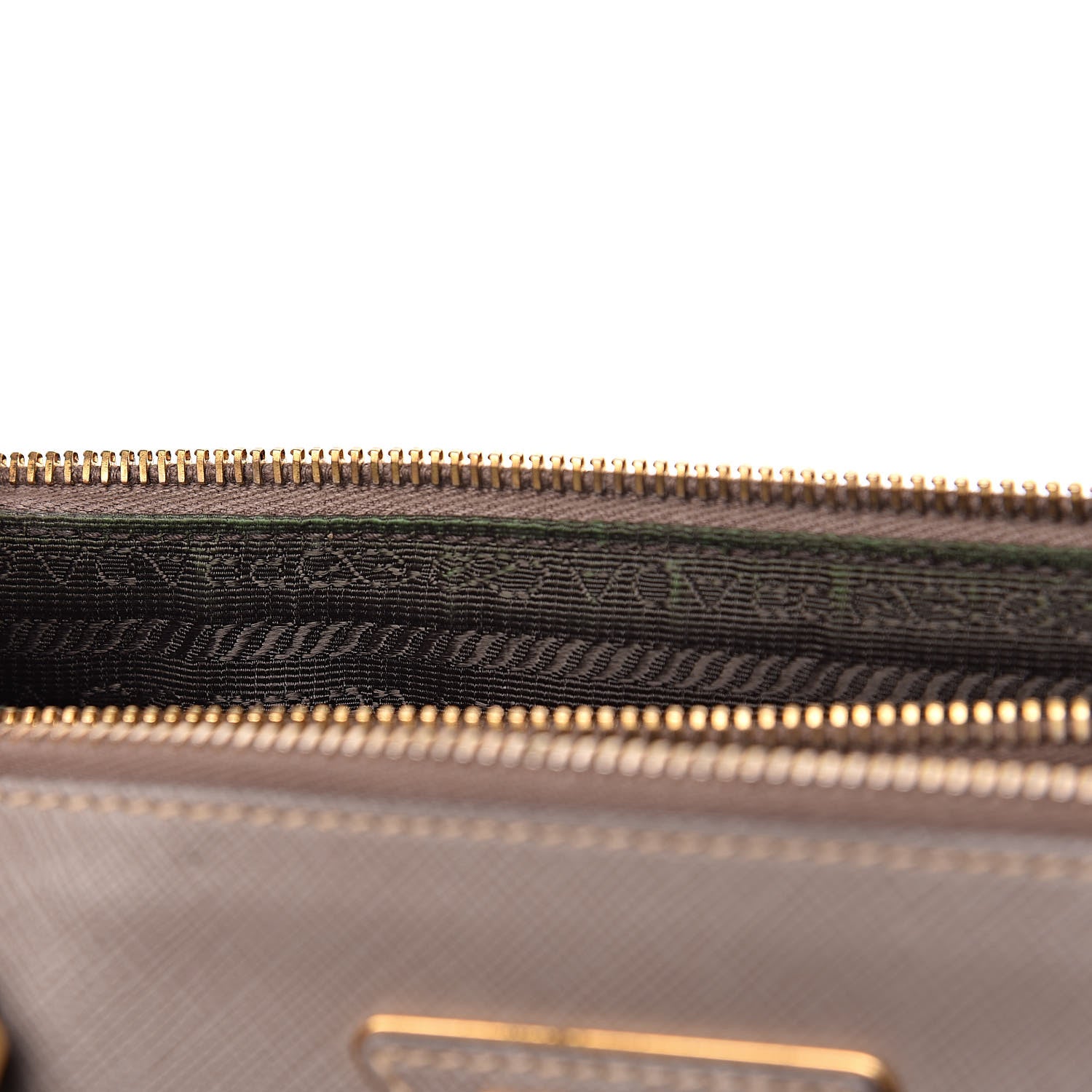 Prada Saffiano Small Galleria Double Zip Tote Argilla 14 of 22