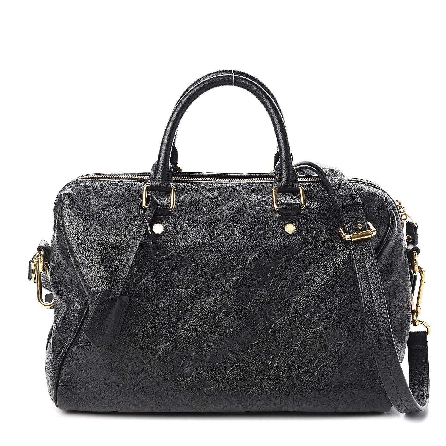 Louis Vuitton Empreinte Speedy Bandouliere 30 Black 1 of 8