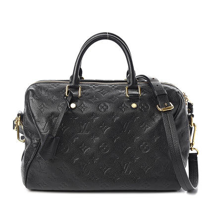 Louis Vuitton Empreinte Speedy Bandouliere 30 Black 1 of 8