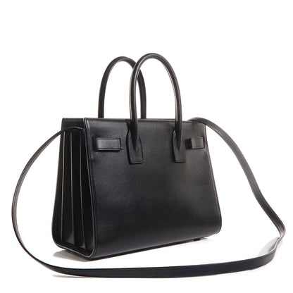 Saint Laurent Calfskin Baby Sac De Jour Black 3 of 7