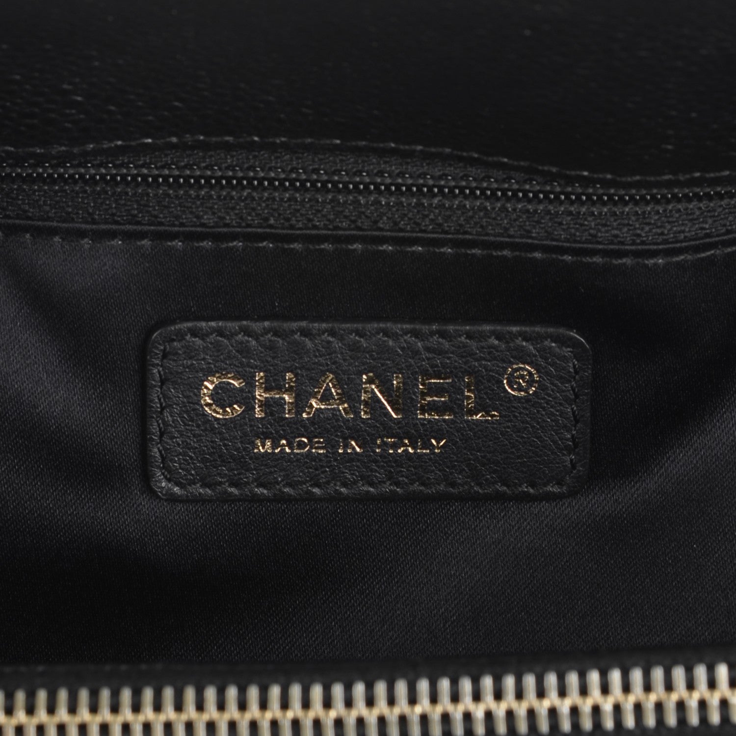 Chanel Caviar Quilted Grand Shopping Tote GST Black 6 of 7