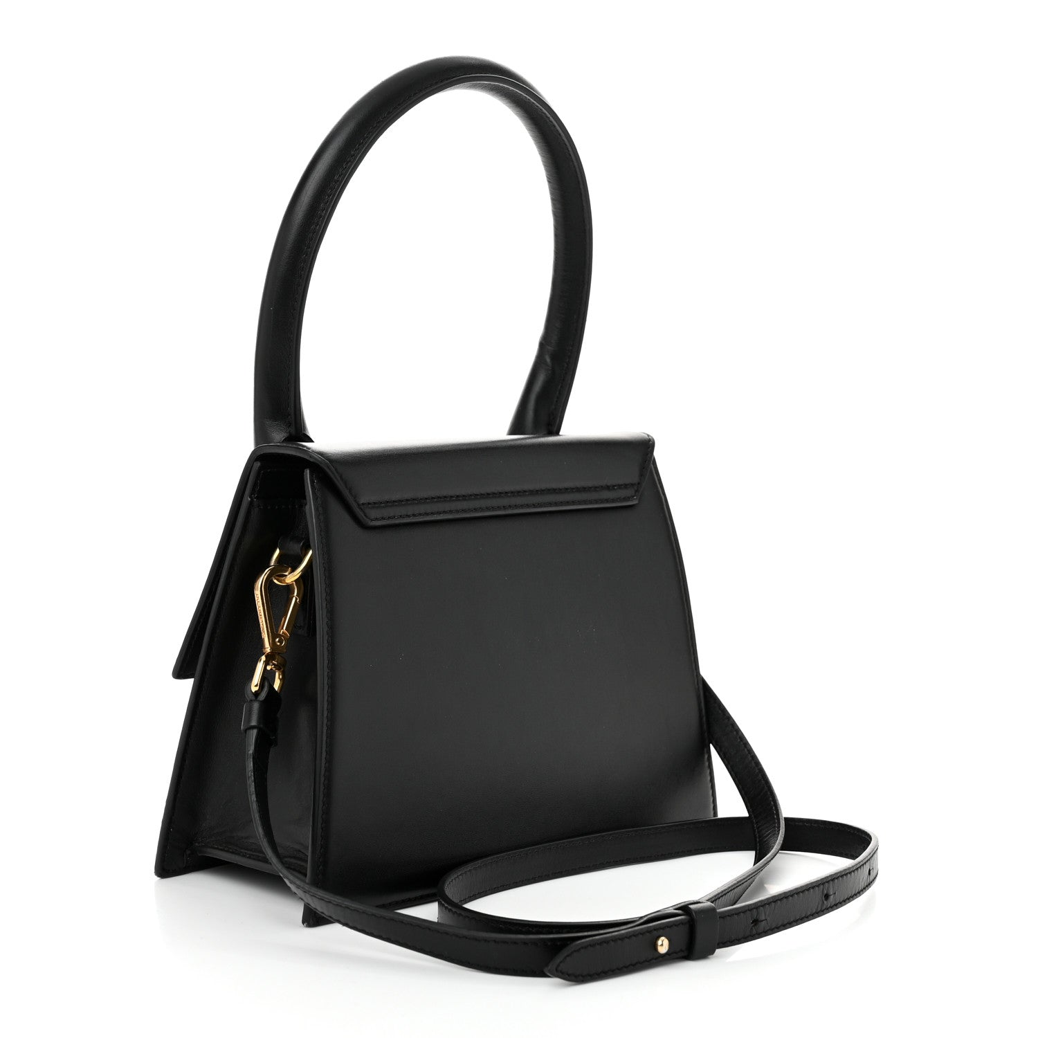 Jacquemus Smooth Calfskin Le Grand Chiquito Black 2 of 8