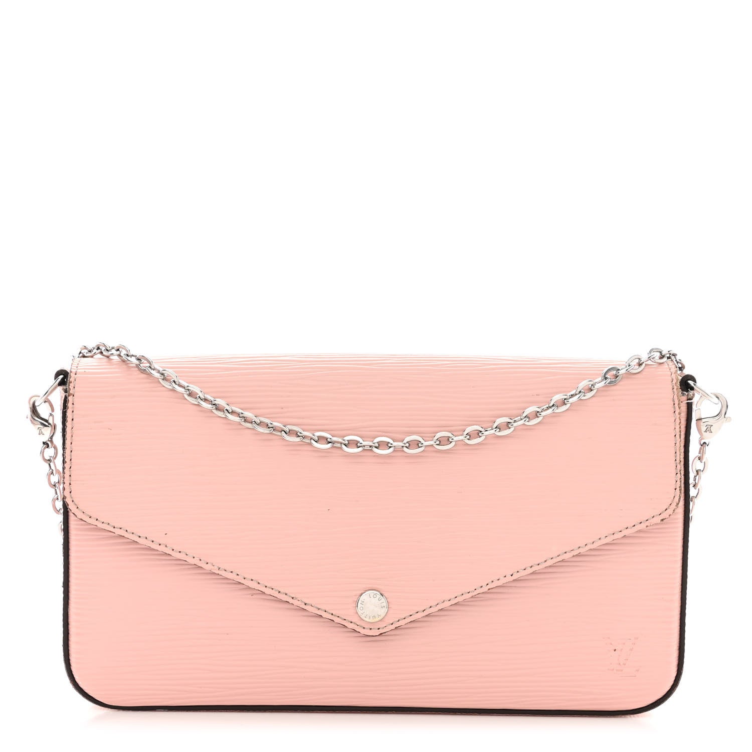 Louis Vuitton Epi Pochette Felicie Rose Ballerine 3 of 16