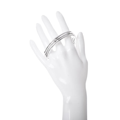 John Hardy Sterling Silver Bamboo Bangle Bracelet Set of 3 2 of 5