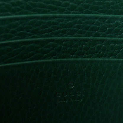 Gucci Calfskin Mini Dionysus Chain Wallet Emerald 6 of 10