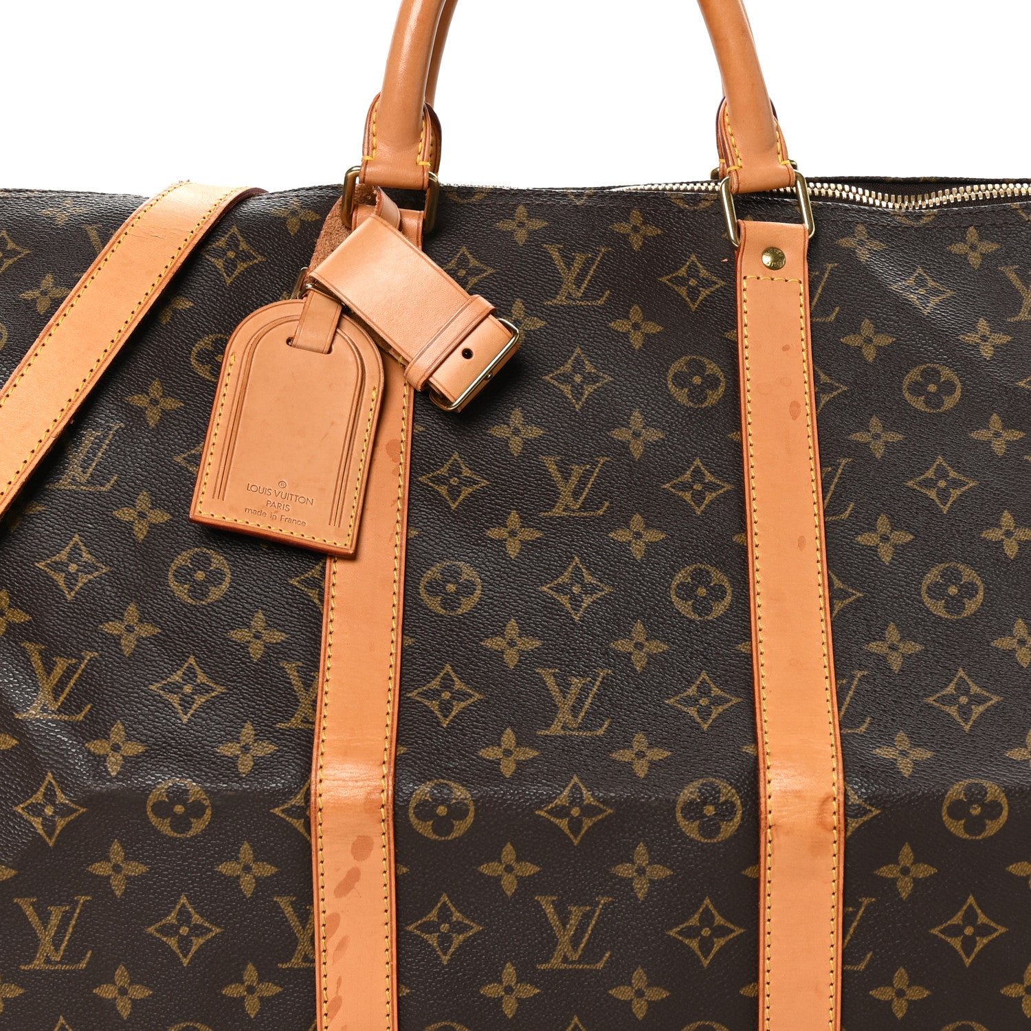Louis Vuitton Monogram Keepall Bandouliere 55 7 of 13