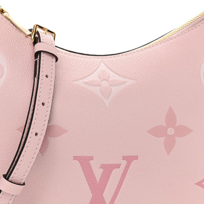 Louis Vuitton Empreinte Monogram Giant By The Pool Marshmallow Hobo PM Bouton De Rose 8 of 10