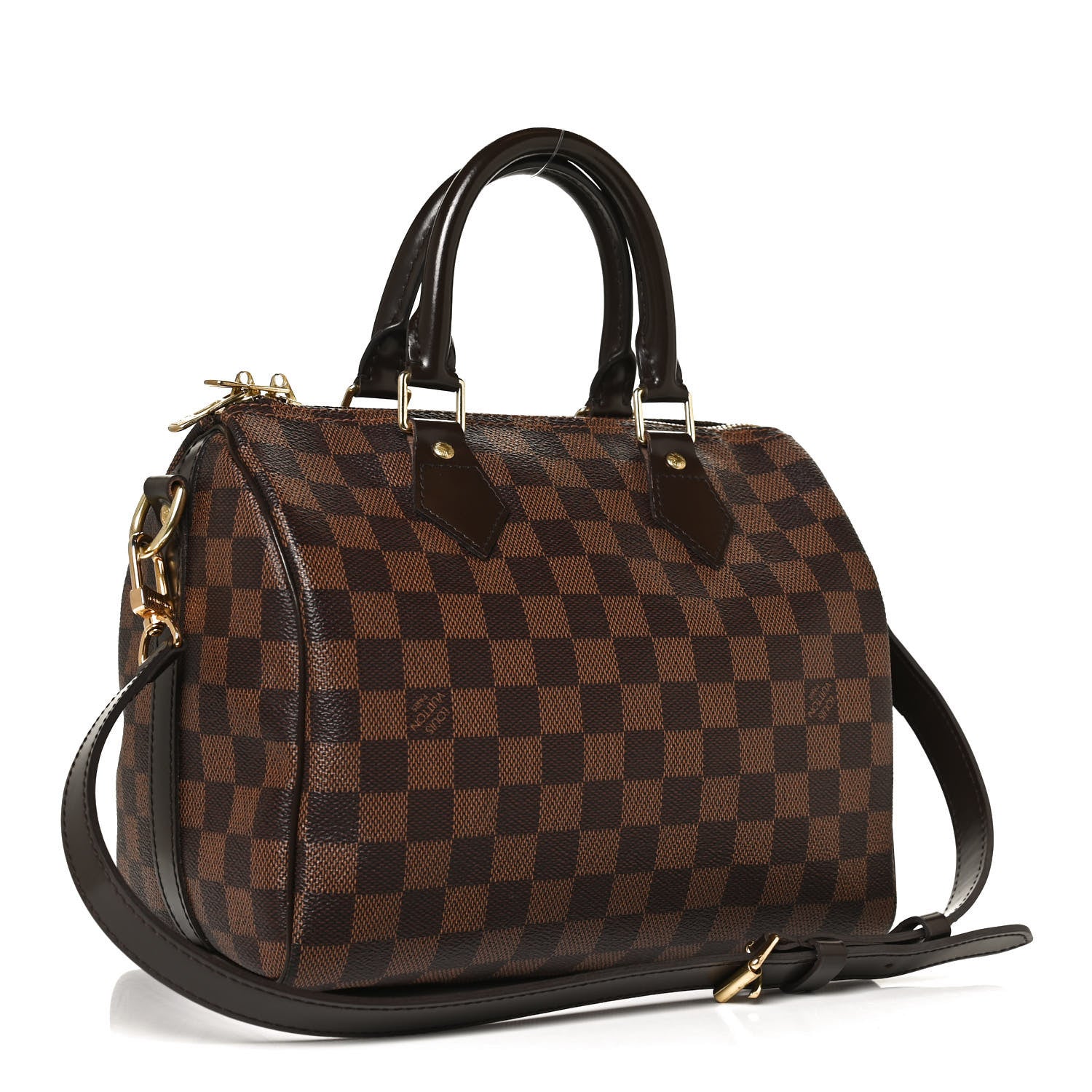 Louis Vuitton Damier Ebene Speedy Bandouliere 25 3 of 10