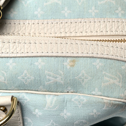 Louis Vuitton Mini Lin Sac a Langer Diaper Bag Blue 30 of 43