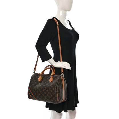 Louis Vuitton Monogram My LV Heritage Speedy Bandouliere 30 Green Orange 2 of 11