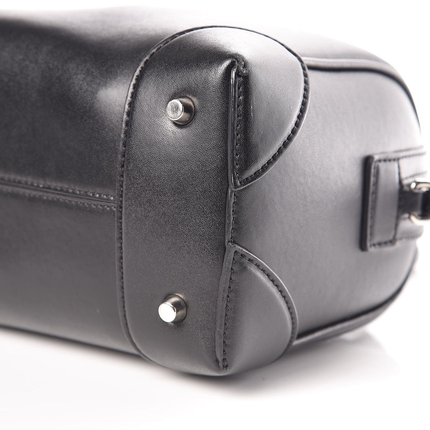 Calfskin Star Micro Lucrezia Black Silver