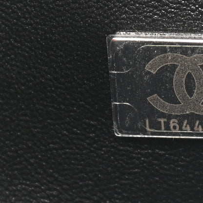 Chanel Lambskin Quilted Jumbo Double Flap So Black 9 of 11