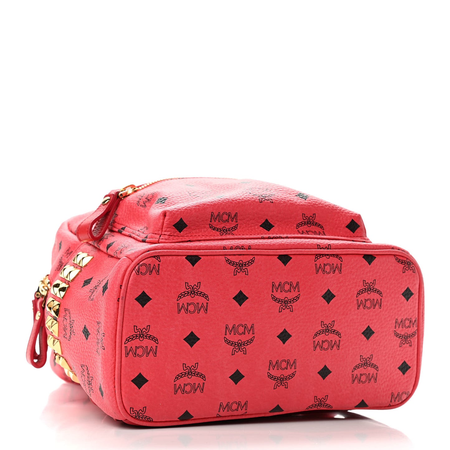 Visetos Small Side Stud Stark Backpack Corail